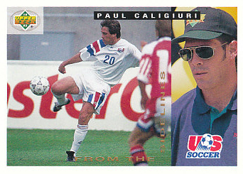 Paul Caligiuri USA Upper Deck World Cup 1994 Preview Eng/Spa From The Sideline #164